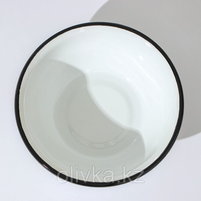 Набор посуды «Улыбка», 4 предмета: кастрюля 1,5 л, ковш 1 л, кружка 250 мл, миска 800 мл, индукция, цвет белый - фото 6 - id-p113256687