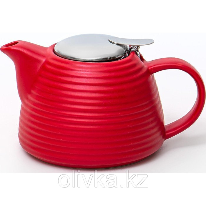 Чайник с фильтром Elrington «Феличита», 700 мл, цвет красный - фото 1 - id-p113271244