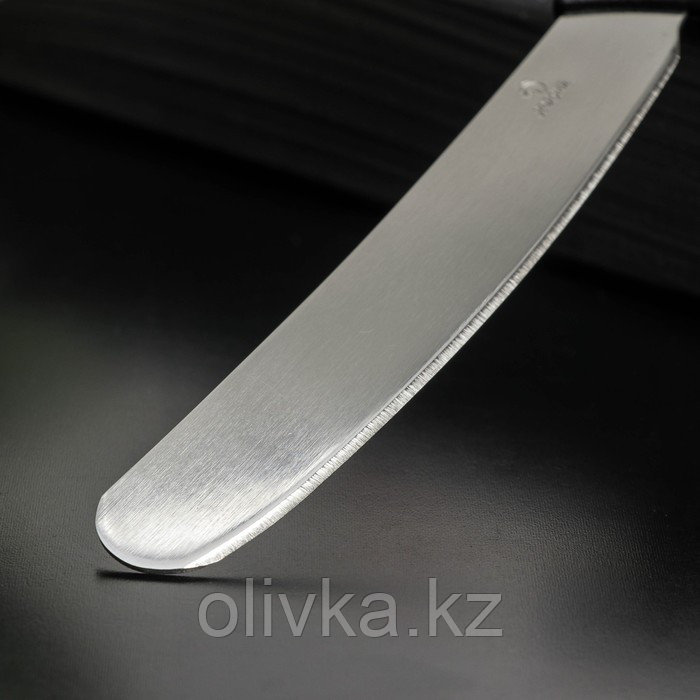 Нож для масла Доляна «Грайм», лезвие 7,5 см, цвет чёрный - фото 2 - id-p113263380