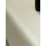 Клеёнка столовая Polyline «Джаспер», 140 см, рулон 15 пог. м., цвет белый, фото 6