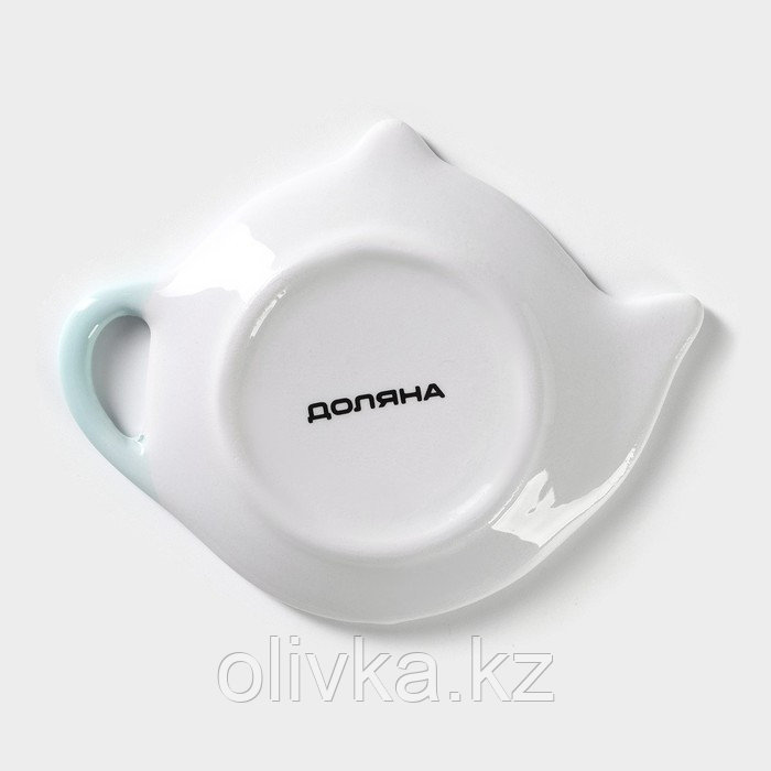 Подставка под чайный пакетик Доляна «Пташка», 12×8,4 см, цвет белый - фото 6 - id-p113253907