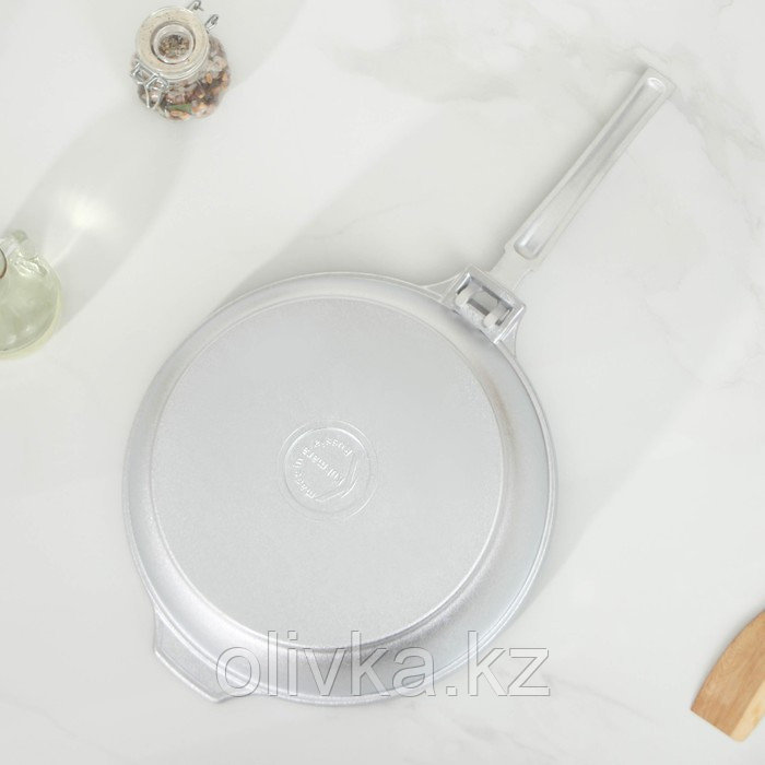 Сковорода-сотейник, 26×7,5 см, алюминиевая крышка, съёмная ручка - фото 2 - id-p113243949
