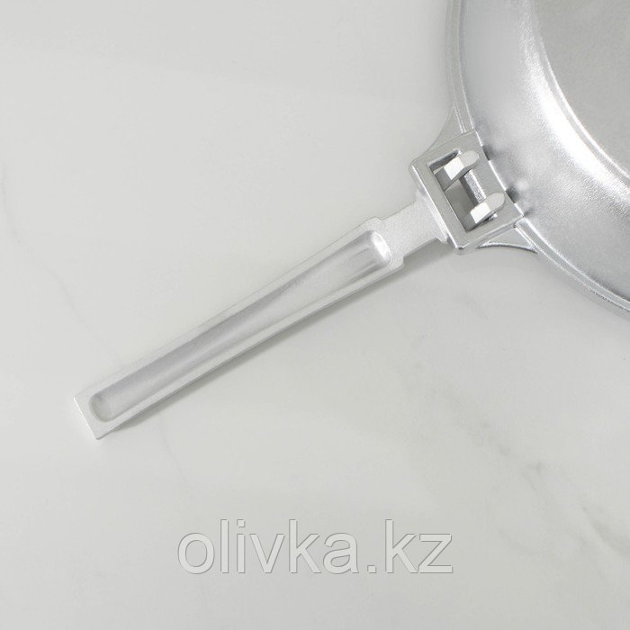 Сковорода-сотейник, 26×7,5 см, алюминиевая крышка, съёмная ручка - фото 3 - id-p113243949