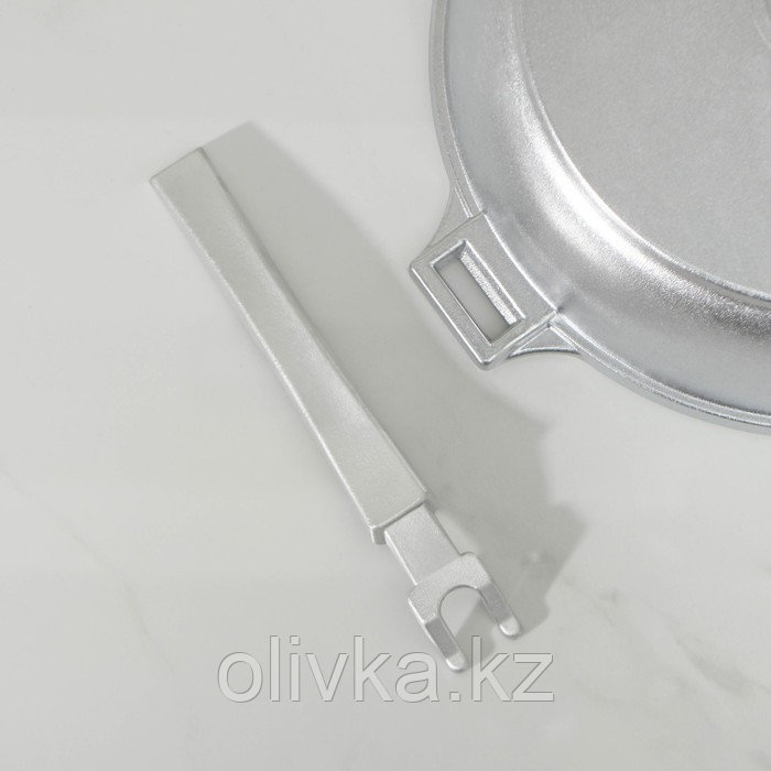 Сковорода-сотейник, 26×7,5 см, алюминиевая крышка, съёмная ручка - фото 4 - id-p113243949