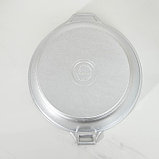 Сковорода-сотейник, 26×7,5 см, алюминиевая крышка, съёмная ручка, фото 5