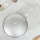 Сковорода-сотейник, 26×7,5 см, алюминиевая крышка, съёмная ручка, фото 10