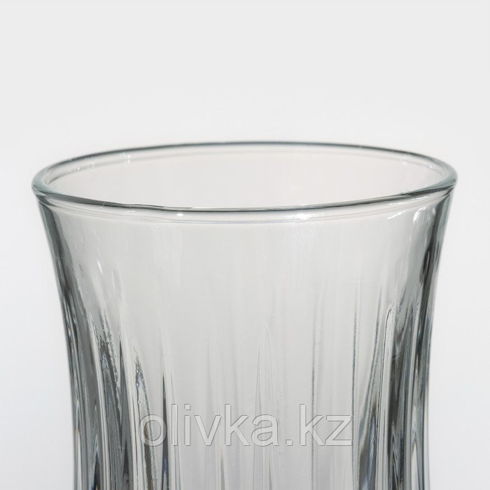Набор стеклянный для чая Elysia, 12 предметов: стакан 200 мл, 6 шт, блюдце d=13 см, 6 шт - фото 5 - id-p113276669