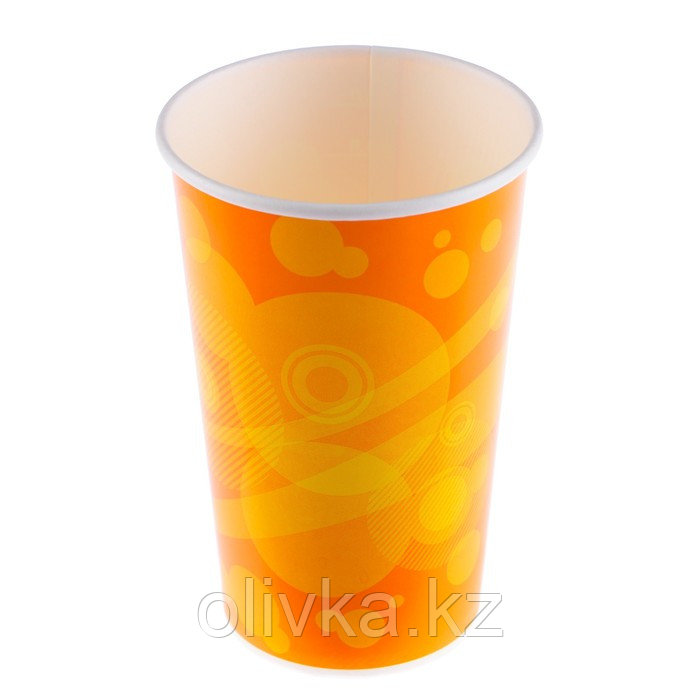 Стакан бумажный "Фреш" для холодных напитков, 400 мл, диаметр 90 мм - фото 1 - id-p113253943