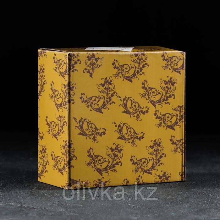 Подставка-подогрев для чайника, 13×13×5 см, цвет золотой - фото 3 - id-p113260001