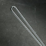 Венчик кондитерский для взбивания с металлической ручкой "Шар", 30 см, фото 4