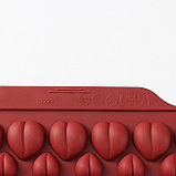 Форма силиконовая для льда и кондитерских украшений Доляна «Море сердец», 18×15×1 см, 52 ячейки, цвет МИКС, фото 4