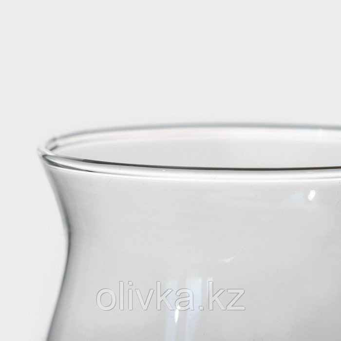 Бокал стеклянный с трубочкой для вина Magistro «Пантера», 300 мл - фото 3 - id-p113252239