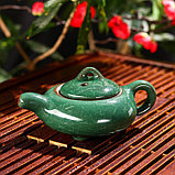 Набор для чайной церемонии керамический «Лунный камень», 7 предметов: чайник 150 мл, 6 пиал 50 мл, цвет, фото 4