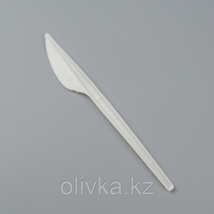 Нож из кукурузного крахмала "Кремовый" 15 см - фото 2 - id-p113275962