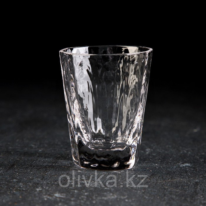Набор для напитков из стекла «Иней», 5 предметов: графин 300 мл, стакан 70 мл, 4 шт - фото 5 - id-p113269390