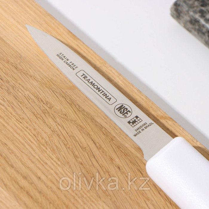 Нож кухонный TRAMONTINA Professional Master, для овощей, лезвие 7,5 см - фото 2 - id-p113273285