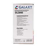 Весы кухонные Galaxy GL 2801, электронные, до 5 кг, чаша 2.2 л, чёрные, фото 7