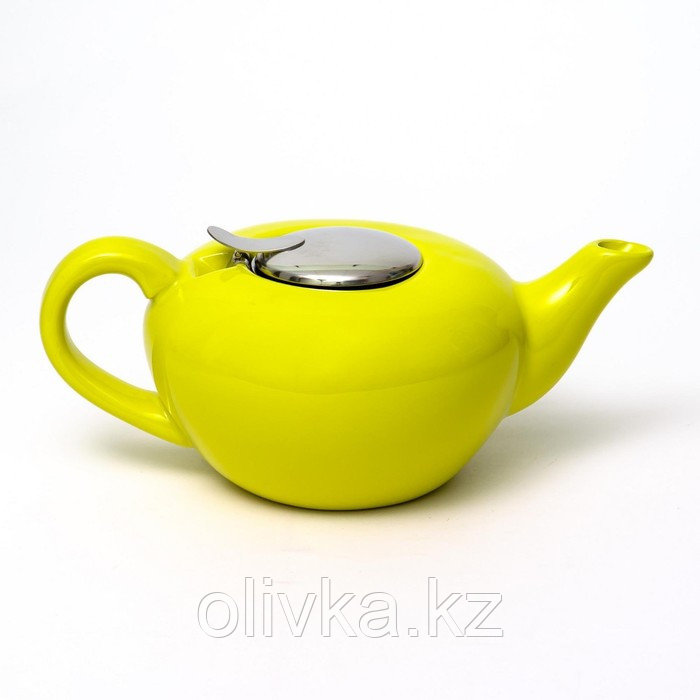 Чайник с фильтром Elrington «Феличита», 1 л, цвет лимонный - фото 2 - id-p113271349