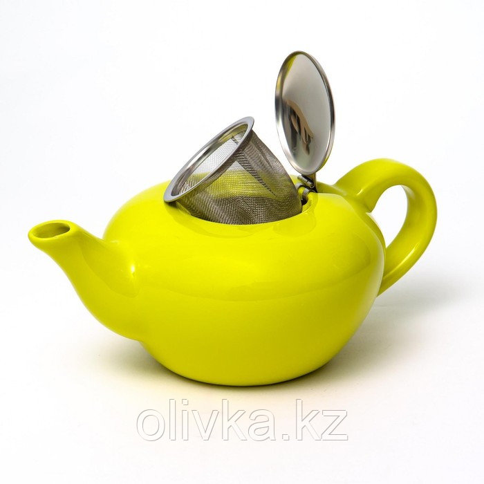 Чайник с фильтром Elrington «Феличита», 1 л, цвет лимонный - фото 4 - id-p113271349
