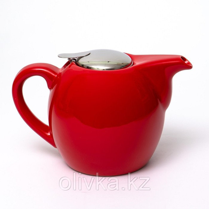 Чайник с фильтром Elrington «Феличита», 1.3 л, цвет красный - фото 2 - id-p113271350