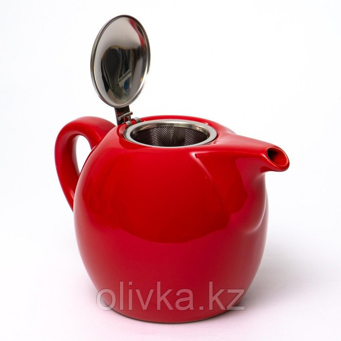 Чайник с фильтром Elrington «Феличита», 1.3 л, цвет красный - фото 3 - id-p113271350