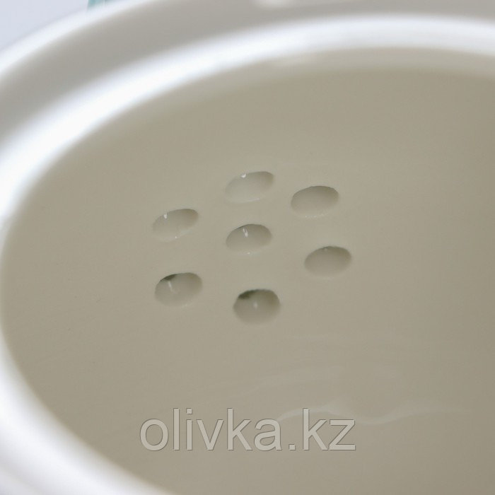 Чайник фарфоровый заварочный Доляна «Млечный путь», 900 мл, цвет бирюзовый - фото 5 - id-p113255831