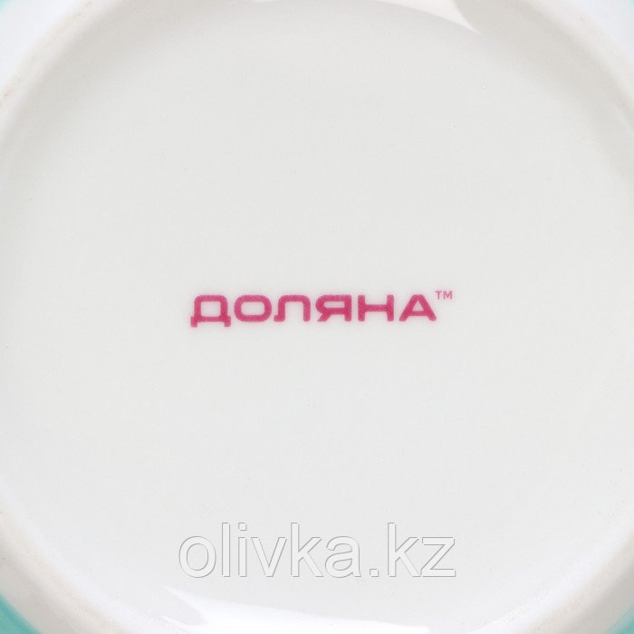 Чайник фарфоровый заварочный Доляна «Млечный путь», 900 мл, цвет бирюзовый - фото 9 - id-p113255831