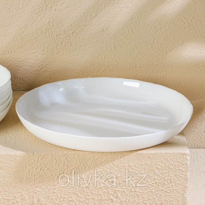 Набор тарелок обеденных Luminarc DIWALI PRECIOUS, d=25 см, стеклокерамика, 6 шт, цвет белый - фото 2 - id-p113274238