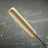 Венчик кондитерский для взбивания с деревянной ручкой "Спираль", 27,5 см, фото 4