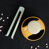 Набор для изготовления пончиков с щипцами Доляна «Ваниль», 11×2 см, фото 3