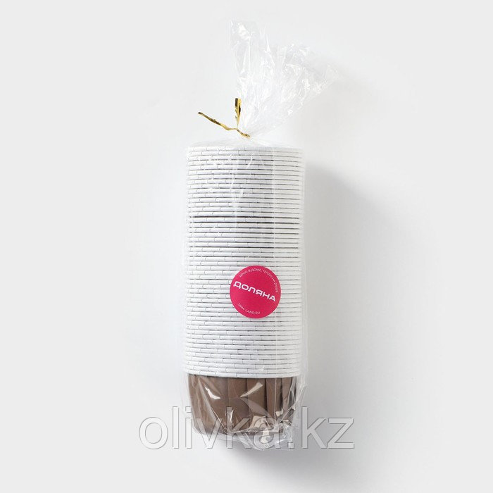 Форма для выпечки круглая Доляна «Шоколад с молоком», d=6,5 см, цвет коричневый - фото 6 - id-p113254006