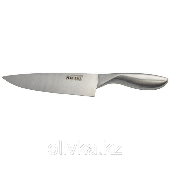 Нож-шеф Regent inox, разделочный, длина 205/320 мм - фото 1 - id-p113245980