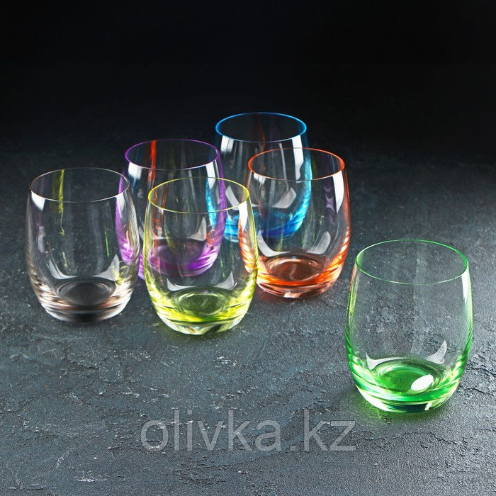 Набор стаканов для воды Bohemia Crystal «Клаб», 300 мл, 6 шт - фото 1 - id-p113251414