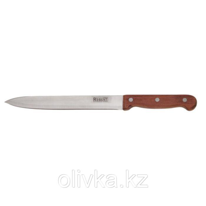 Нож разделочный Regent inox, длина 205/320 мм - фото 1 - id-p113245982