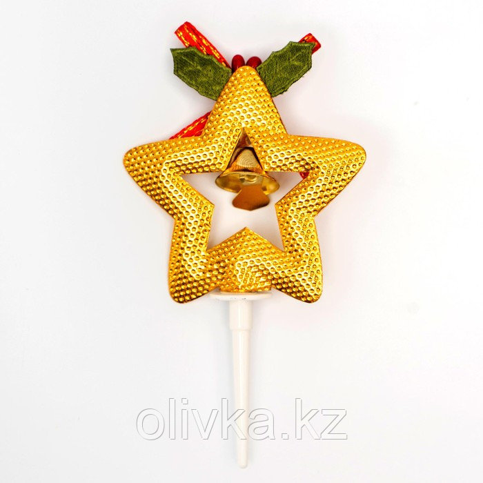 Украшение для торта «Золотая звезда» - фото 3 - id-p112995197