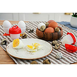 Набор контейнеров для варки яиц без скорлупы, 6 шт, 6,5×9 см, фото 7