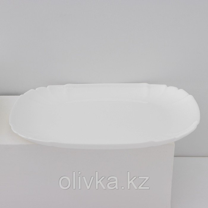 Набор подстановочных тарелок Luminarc Lotusia, d=25,5 см, стеклокерамика, 6 шт, цвет белый - фото 2 - id-p113279201