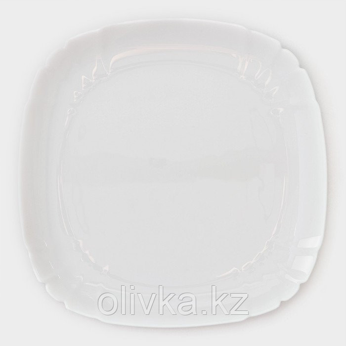 Набор подстановочных тарелок Luminarc Lotusia, d=25,5 см, стеклокерамика, 6 шт, цвет белый - фото 3 - id-p113279201