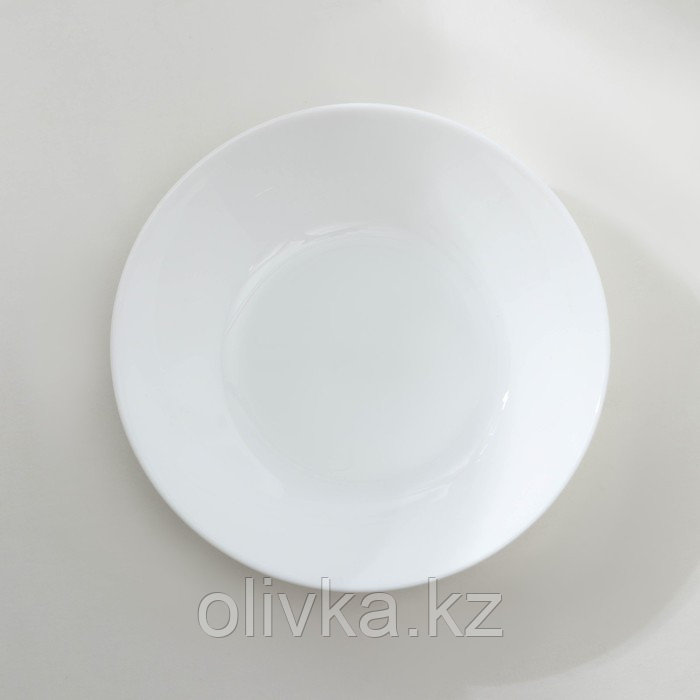 Набор суповых тарелок Luminarc DIWALI, 780 мл, d=20 см, стеклокерамика, 6 шт, цвет белый - фото 3 - id-p113273355