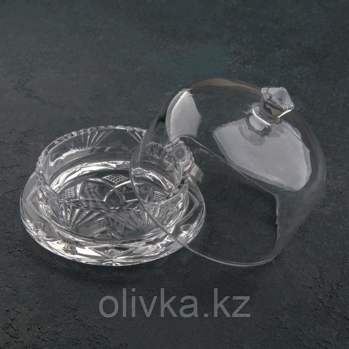 Ёмкость стеклянная для мёда и варенья «Блеск», 12×11 см - фото 2 - id-p113254944