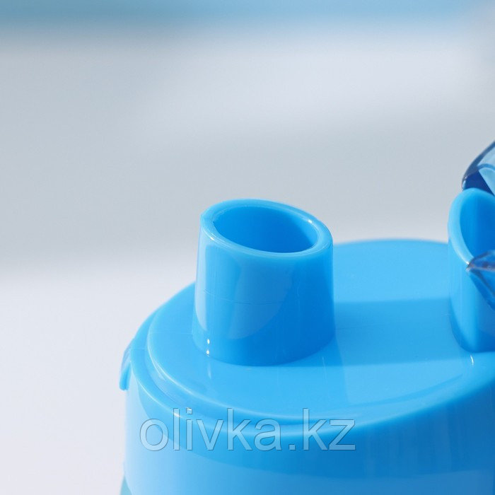 Бутылка для воды "Градиент" 500 мл, цвет голубой с фиолетовым - фото 5 - id-p113276023