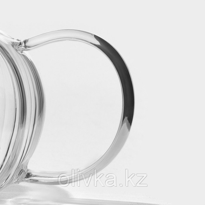 Чайник заварочный со стеклянной крышкой и ситом «Диана», 1 л - фото 5 - id-p113265226