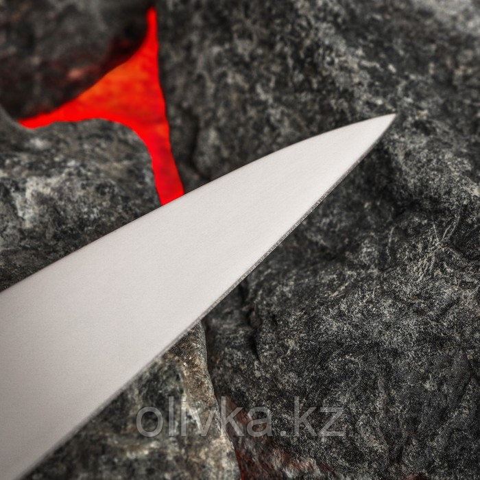 Нож кухонный Samura ALFA, для нарезки, слайсер, лезвие 29,4 см - фото 4 - id-p113267664