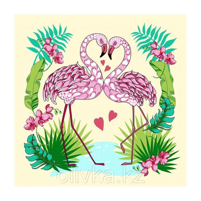 Разделочная доска-подставка «Фламинго», 18×18 см, цвет МИКС - фото 5 - id-p113253229