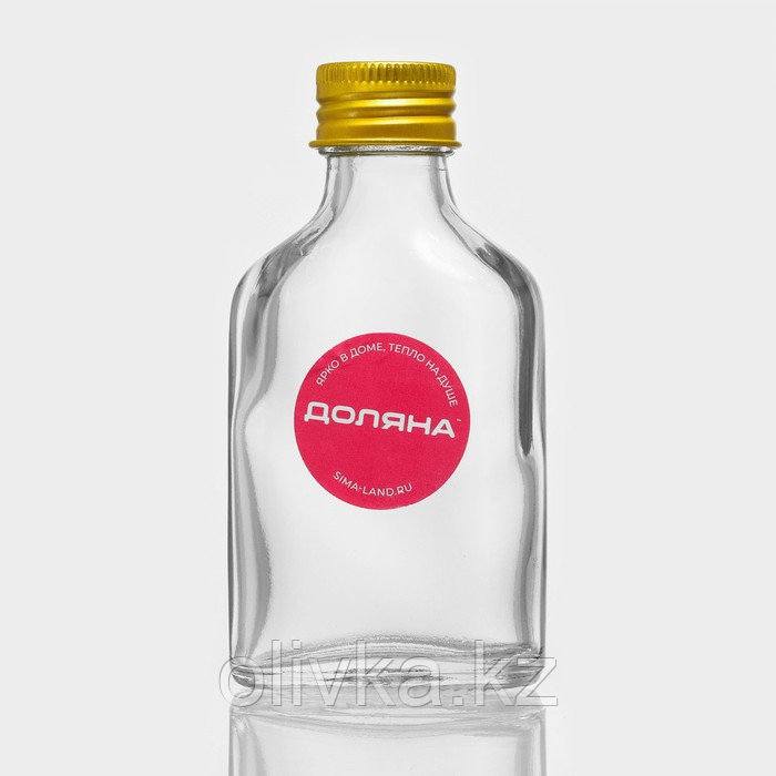 Бутыль стеклянная для соусов и масла с металлической крышкой «Феб», 70 мл, 5,5×2,5×10,5 см - фото 4 - id-p113253232