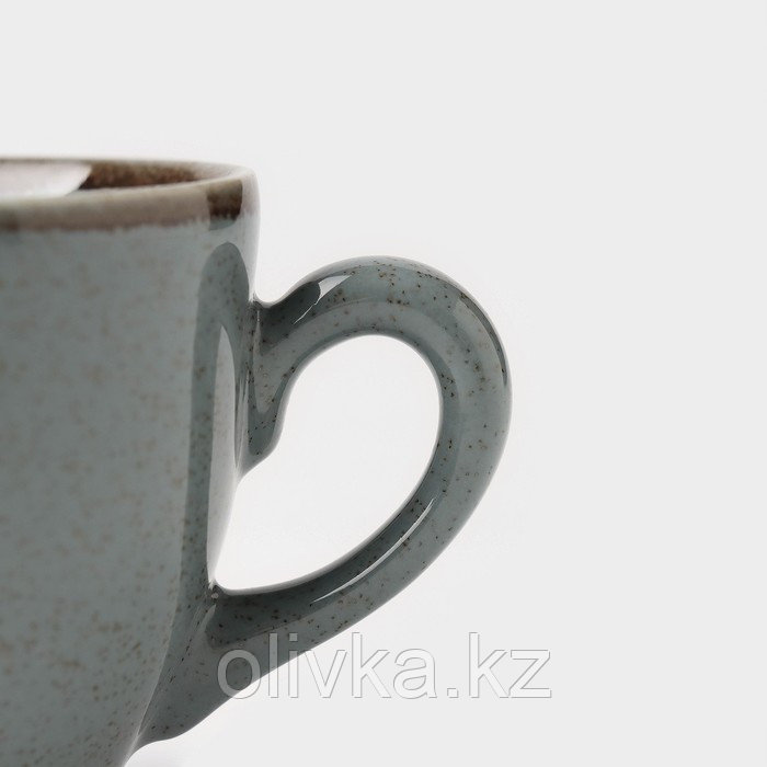 Чашка кофейная Pearl, 90 мл, цвет синий, фарфор - фото 2 - id-p113276783
