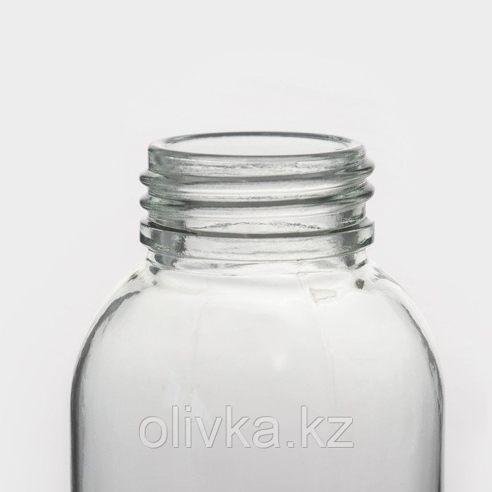 Бутылка для воды стеклянная в чехле Доляна «Ротанг», 500 мл, h=22 см, цвета МИКС - фото 5 - id-p113264342