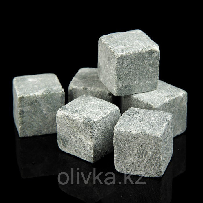 Камни для виски в мешочке "Мужик", натуральный стеатит, 6 шт - фото 4 - id-p113249713