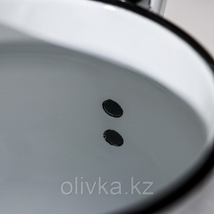 Чайник, 3,5 л, без деколи, эмалированная крышка, индукция, цвет белый - фото 3 - id-p113245044