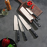 Набор ножей Samura HARAKIRI, 5 шт, лезвие: 9,9 см, 15 см, 16,1 см, 16,5 см, 18,5 см, чёрная рукоять, фото 6